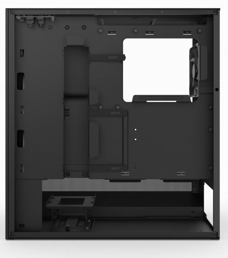 NZXT case H5 Flow RGB / 360 mm RGB core fan / mesh / Black NZXT case H5 Flow RGB / 360 mm RGB core fan / mesh / Black