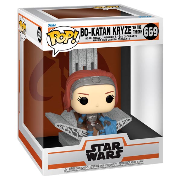 POP! Bo-Katan Kryze on the throne (Star Wars) POP! Bo-Katan Kryze on the throne (Star Wars)