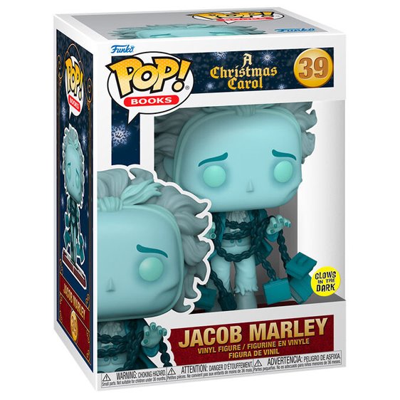 POP! Books: A Christmas Carol Jacob Marley (Glows in The Dark) POP! Books: A Christmas Carol Jacob Marley (Glows in The Dark)