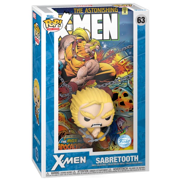 Pop! Comic Covers: X-Men Sabretooth (Marvel) Special Edition Pop! Comic Covers: X-Men Sabretooth (Marvel) Special Edition
