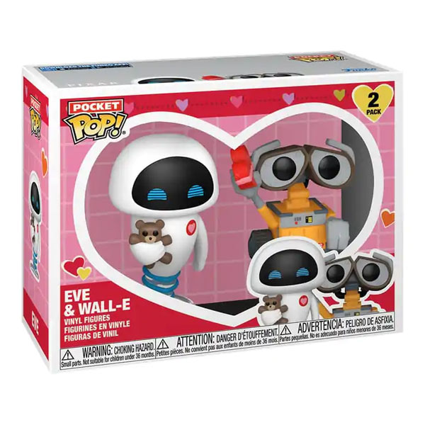 POP! Kľúčenka 2Pack Eve and Wall-E Valentine (Disney) POP! Kľúčenka 2Pack Eve and Wall-E Valentine (Disney)