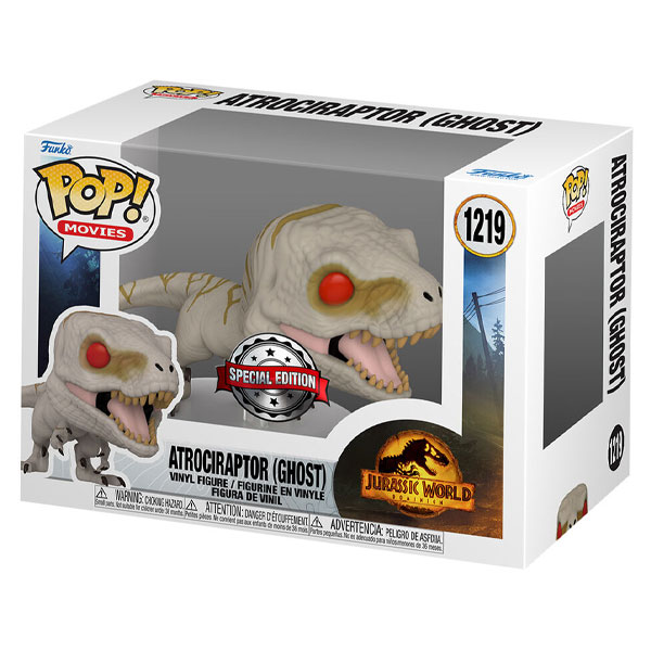 POP! Movies: Atrociraptor (Ghost) (Jurassic World) Special Edition POP! Movies: Atrociraptor (Ghost) (Jurassic World) Special Edition