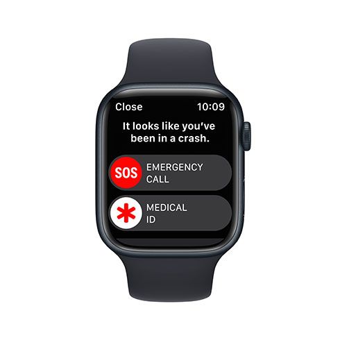 Apple Watch Series 8 GPS 45mm Midnight Aluminium Case, třída C – použitý, záruka 12 měsíců Apple Watch Series 8 GPS 45mm Midnight Aluminium Case, třída C – použitý, záruka 12 měsíců