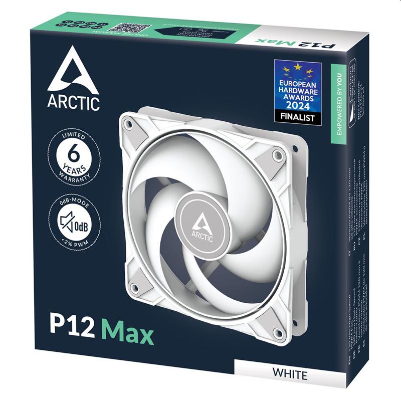 Arctic ventilátor P12 Max white Arctic ventilátor P12 Max white