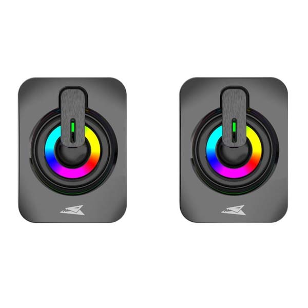 Baracuda 2.2 SEASHELL speakers LED, black Baracuda 2.2 SEASHELL speakers LED, black