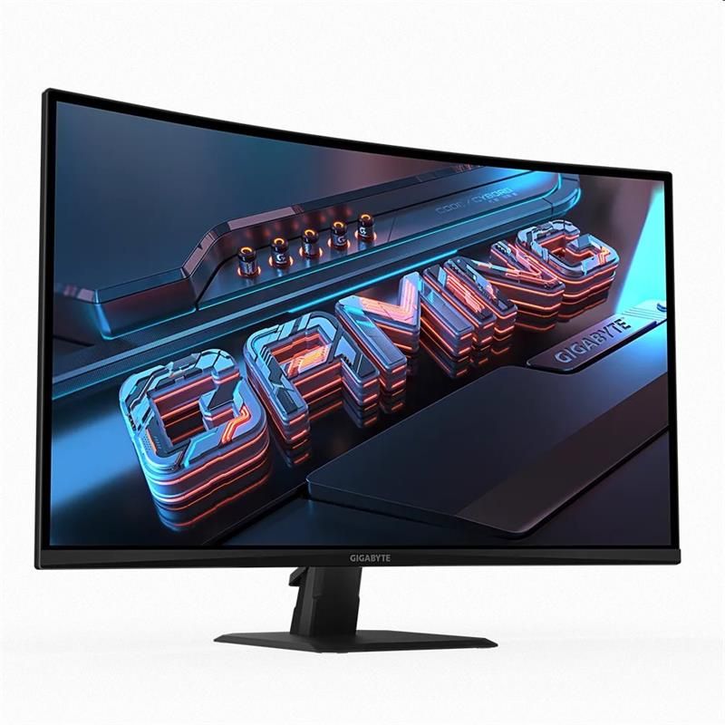 GIGABYTE LCD GS32QC GAMING monitor 32" QHD 2560x1440, VA 1500R, 170Hz, 2xHDMI, DP