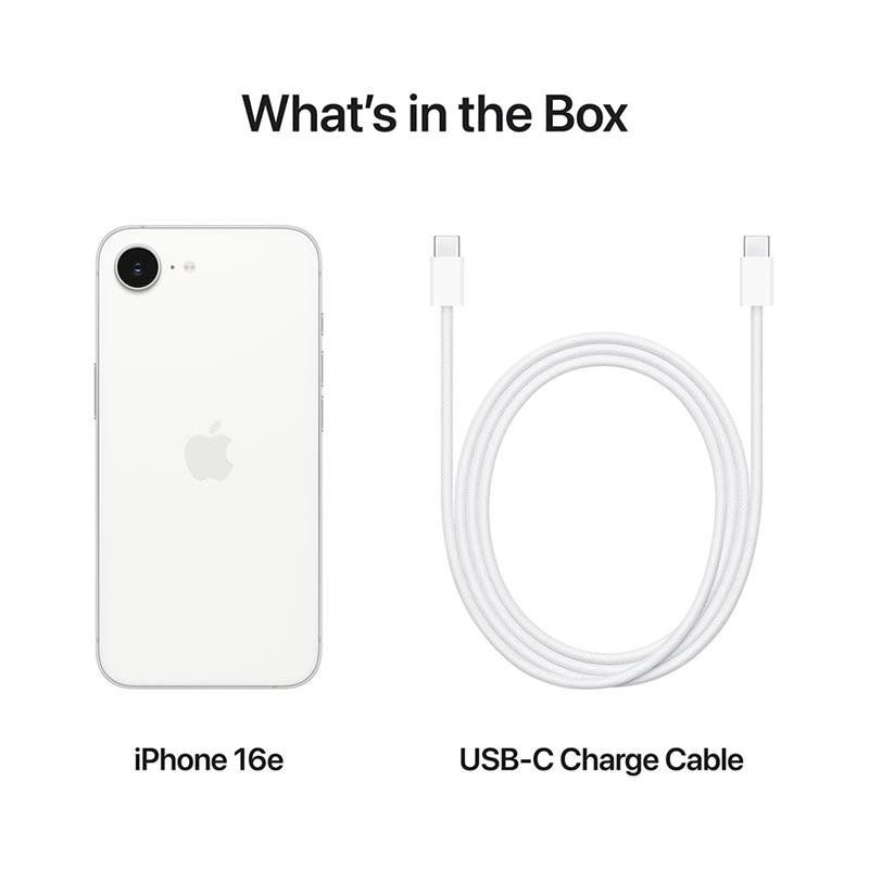 Apple iPhone 16e 128GB, bílý
