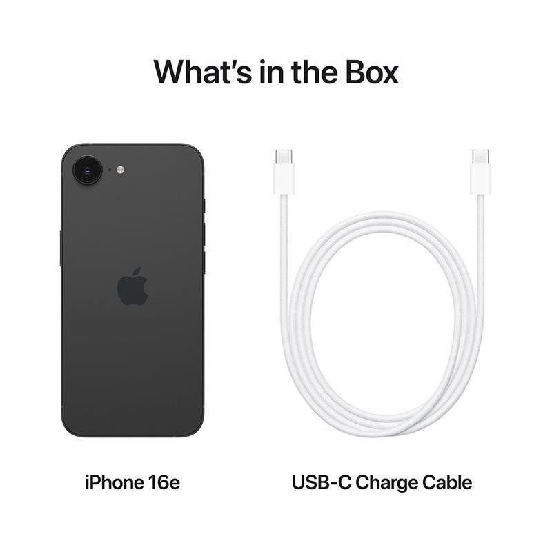 Apple iPhone 16e 128GB, černý