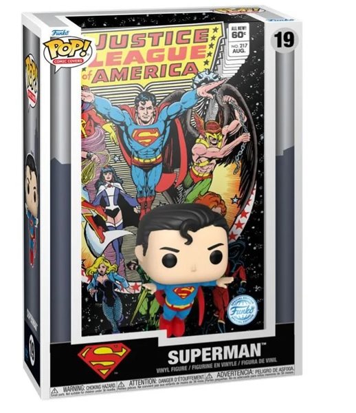 Pop! Comic Covers: Justice League of America Superman (DC Comics) Special Edition Pop! Comic Covers: Justice League of America Superman (DC Comics) Special Edition