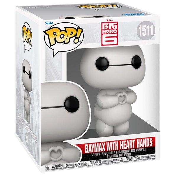 POP! Disney: Baymax with Heart Hands (Big Hero 6) 15 cm POP! Disney: Baymax with Heart Hands (Big Hero 6) 15 cm