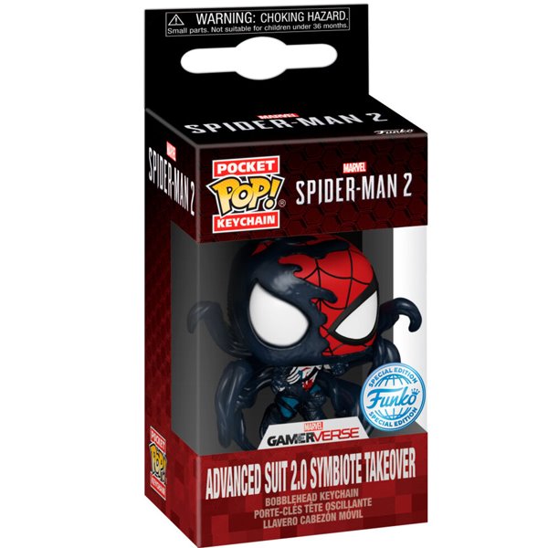 POP! Klíčenka Spiderman Advanced Suit 2.0 Symbiote Takeover (Marvel) POP! Klíčenka Spiderman Advanced Suit 2.0 Symbiote Takeover (Marvel)