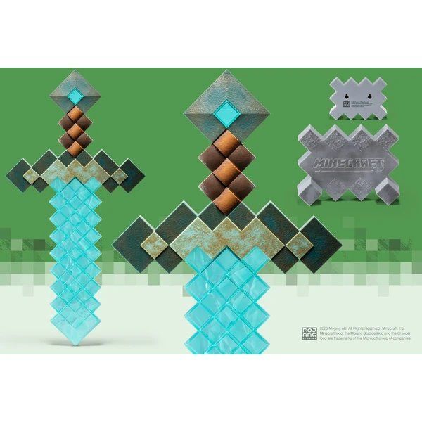 Replika Minecraft - Diamantový meč Replika Minecraft - Diamantový meč