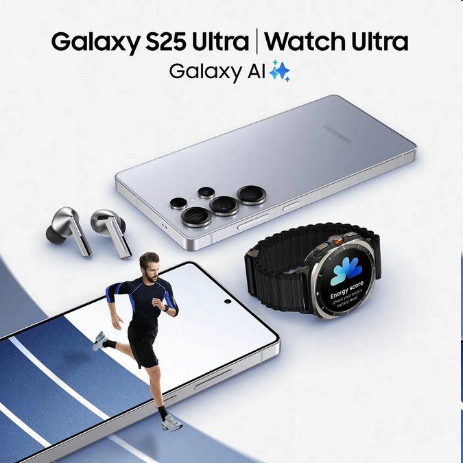 Samsung Galaxy S25 Ultra 5G 12GB/256GB Titanium Whitesilver/Bílý titan