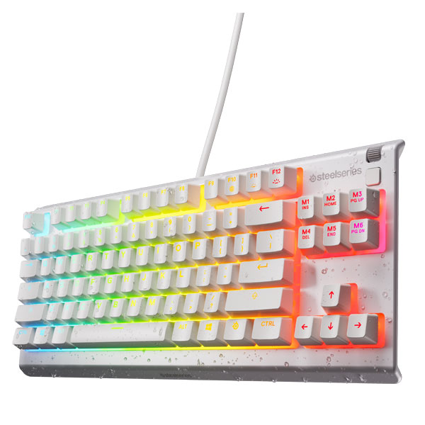 SteelSeries Apex 3 TKL US, white SteelSeries Apex 3 TKL US, white