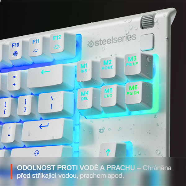 SteelSeries Apex 3 TKL US, white SteelSeries Apex 3 TKL US, white