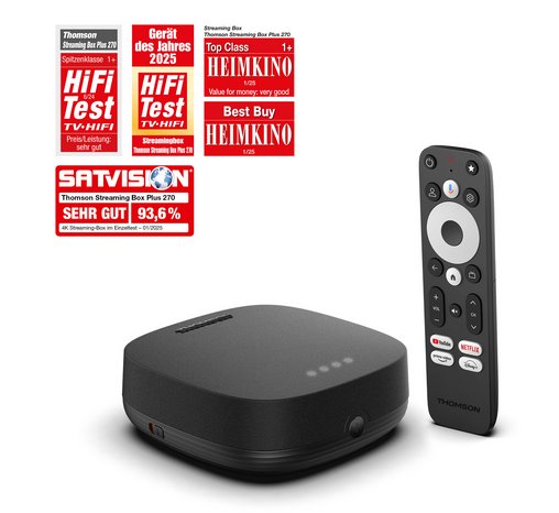 Thomson Streaming Box Plus 270, android box