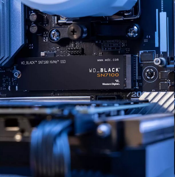 WD BLACK SN7100 SSD 1TB M.2 NVMe Gen4 7250/6900 MBps WD BLACK SN7100 SSD 1TB M.2 NVMe Gen4 7250/6900 MBps