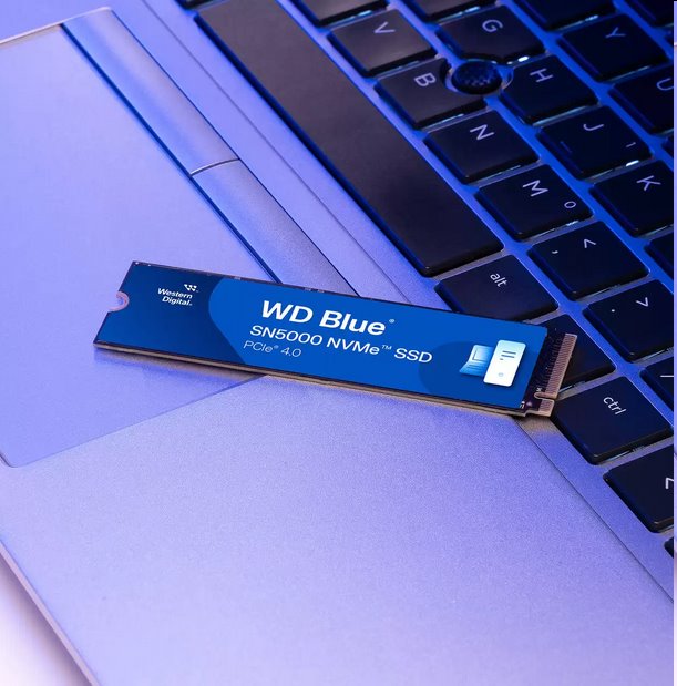 WD Blue SN5000 SSD 1TB M.2 NVMe Gen4 5150/4900 MBps WD Blue SN5000 SSD 1TB M.2 NVMe Gen4 5150/4900 MBps