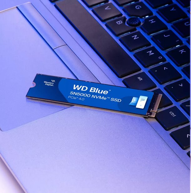WD Blue SN5000 SSD 4TB M.2 NVMe Gen4 5500/5000 MBps WD Blue SN5000 SSD 4TB M.2 NVMe Gen4 5500/5000 MBps