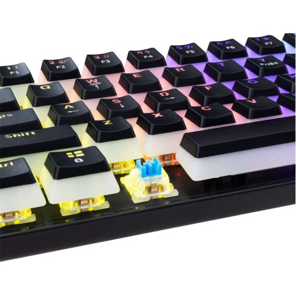 White Shark Gaming keyboard ASHIKO 2, blue switch, US, black White Shark Gaming keyboard ASHIKO 2, blue switch, US, black