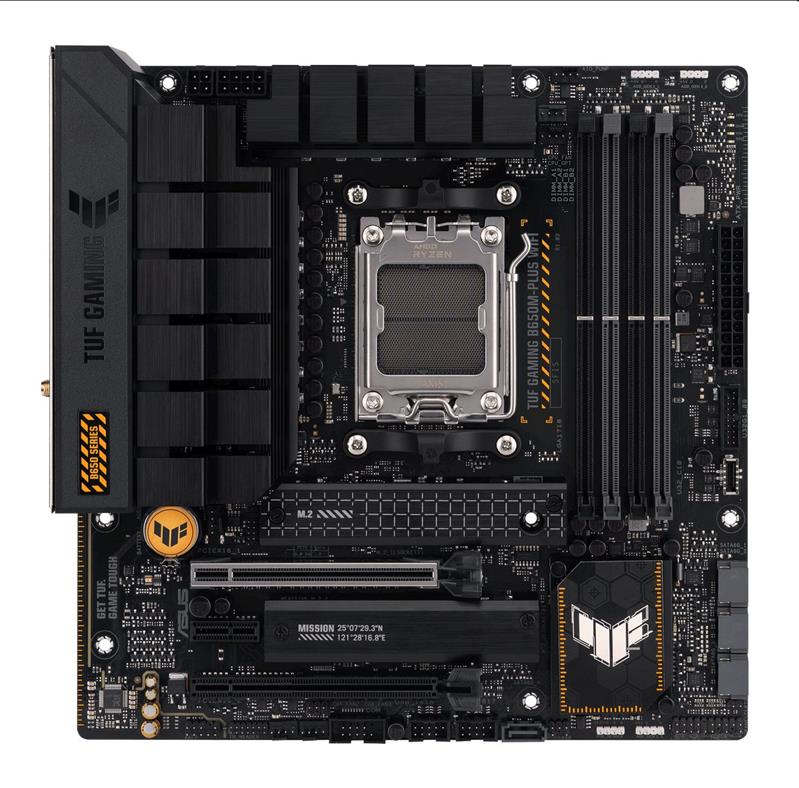 ASUS TUF GAMING B650M-PLUS WIFI, AM5, 4xDDR5, mATX ASUS TUF GAMING B650M-PLUS WIFI, AM5, 4xDDR5, mATX