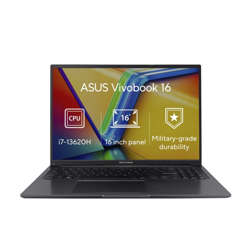 ASUS Vivobook 16/i7-13620H/32GB/1TB SSD/16"/UHD/Win11Home/Black ASUS Vivobook 16/i7-13620H/32GB/1TB SSD/16"/UHD/Win11Home/Black