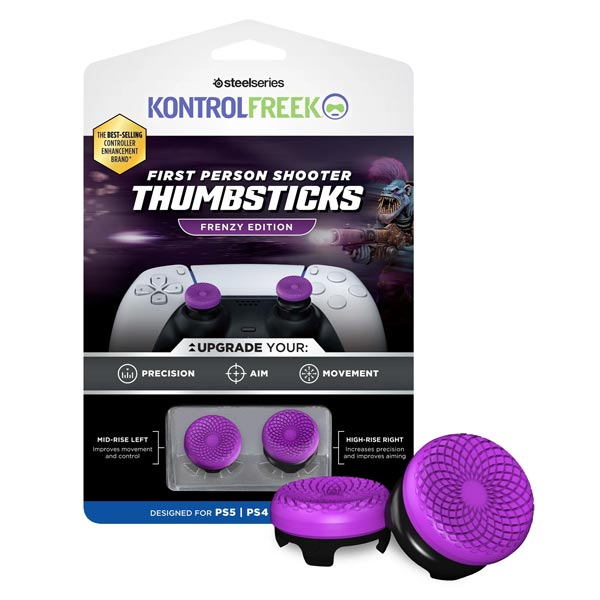 Kontrolfreek Frenzy Performance Thumbsticks made for PS4, PS5 Kontrolfreek Frenzy Performance Thumbsticks made for PS4, PS5