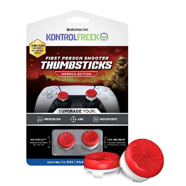 Kontrolfreek Inferno Performance Thumbsticks made for PS4, PS5 Kontrolfreek Inferno Performance Thumbsticks made for PS4, PS5
