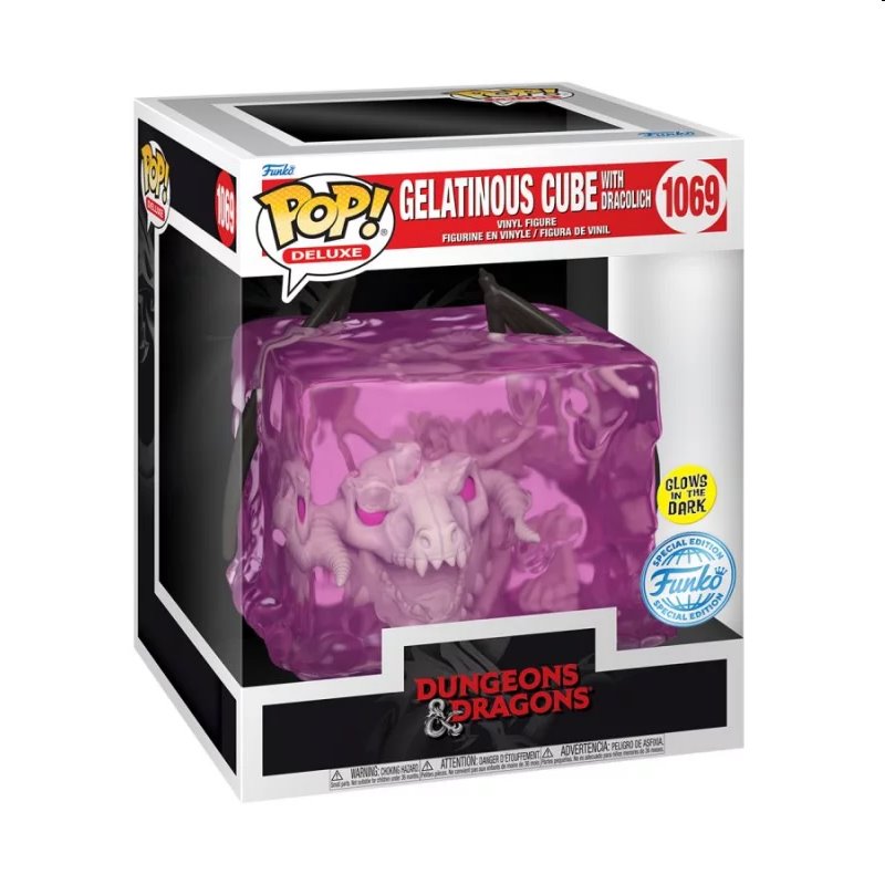 POP! Games: Gelatinous Cube with Dracolish (Dungeons & Dragons) Special Edition (Svítí ve tmě) POP! Games: Gelatinous Cube with Dracolish (Dungeons & Dragons) Special Edition (Svítí ve tmě)