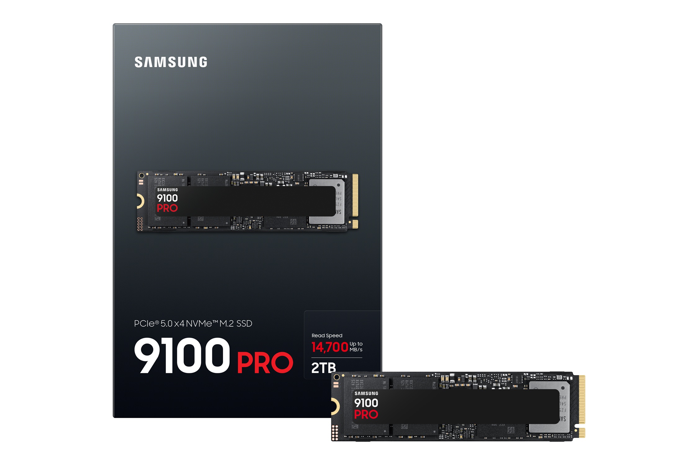 Samsung 9100 PRO PCIe 5.0 NVMe M.2 SSD – 2 TB