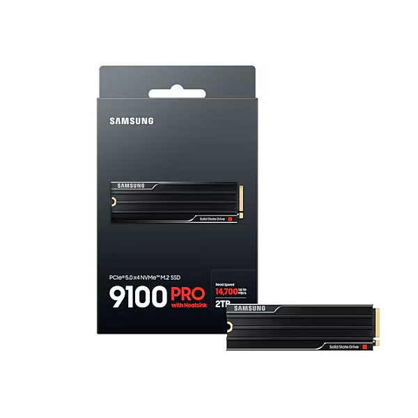 Samsung 9100 PRO s chladičem PCIe 5.0 NVMe M.2 SSD – 2 TB