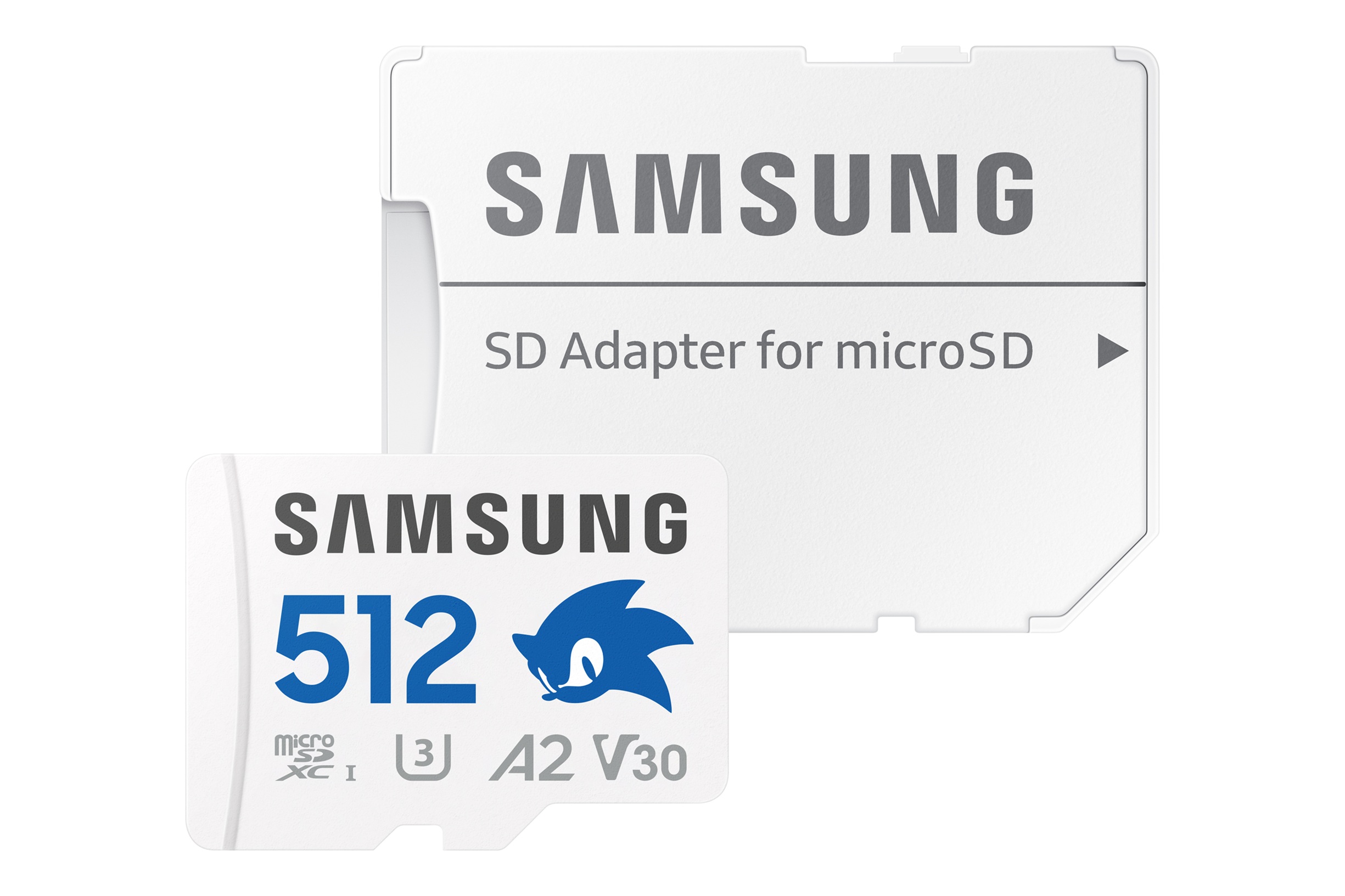 Samsung micro SDXC 512GB PRO Plus 'Sonic the Hedgehog' + SD adaptér Samsung micro SDXC 512GB PRO Plus 'Sonic the Hedgehog' + SD adaptér