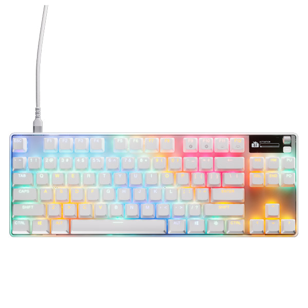 SteelSeries Apex Pro TKL Gen 3 US, White SteelSeries Apex Pro TKL Gen 3 US, White