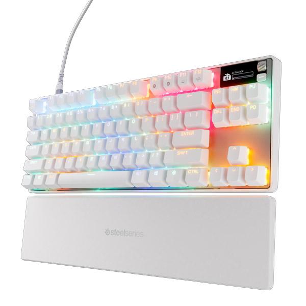 SteelSeries Apex Pro TKL Gen 3 US, White SteelSeries Apex Pro TKL Gen 3 US, White