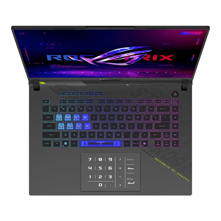 ASUS ROG Strix G16/R9-8940HX/32GB/1TB SSD/16" WQXGA/RTX5070/Win11Home/Eclipse Gray ASUS ROG Strix G16/R9-8940HX/32GB/1TB SSD/16" WQXGA/RTX5070/Win11Home/Eclipse Gray