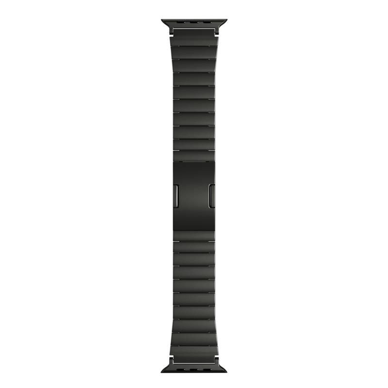 Epico UNUM Titanium Watch Band for Apple Watch SE/Series 1- 9 (42/44/45 mm)/10 (46 mm)/Ultra (49 mm) - černá Epico UNUM Titanium Watch Band for Apple Watch SE/Series 1- 9 (42/44/45 mm)/10 (46 mm)/Ultra (49 mm) - černá