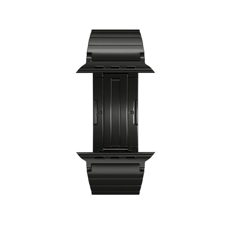 Epico UNUM Titanium Watch Band for Apple Watch SE/Series 1- 9 (42/44/45 mm)/10 (46 mm)/Ultra (49 mm) - černá Epico UNUM Titanium Watch Band for Apple Watch SE/Series 1- 9 (42/44/45 mm)/10 (46 mm)/Ultra (49 mm) - černá