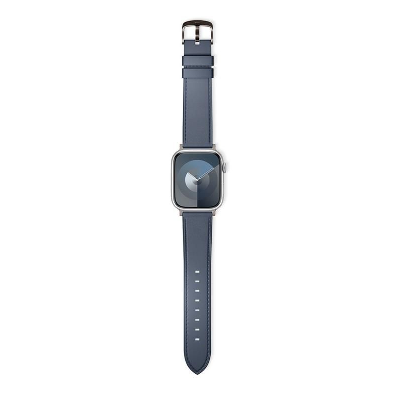 Epico Watch Strap Leather 49/46/45/44/42 mm - modrá Epico Watch Strap Leather 49/46/45/44/42 mm - modrá