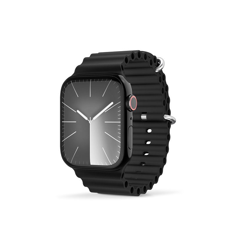 Epico Watch Strap Ocean 49/45/44/42 mm - černá Epico Watch Strap Ocean 49/45/44/42 mm - černá