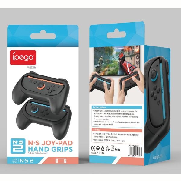 iPega SW2055H Grip pre JoyCon Ovládače Nintendo Switch 2, black iPega SW2055H Grip pre JoyCon Ovládače Nintendo Switch 2, black