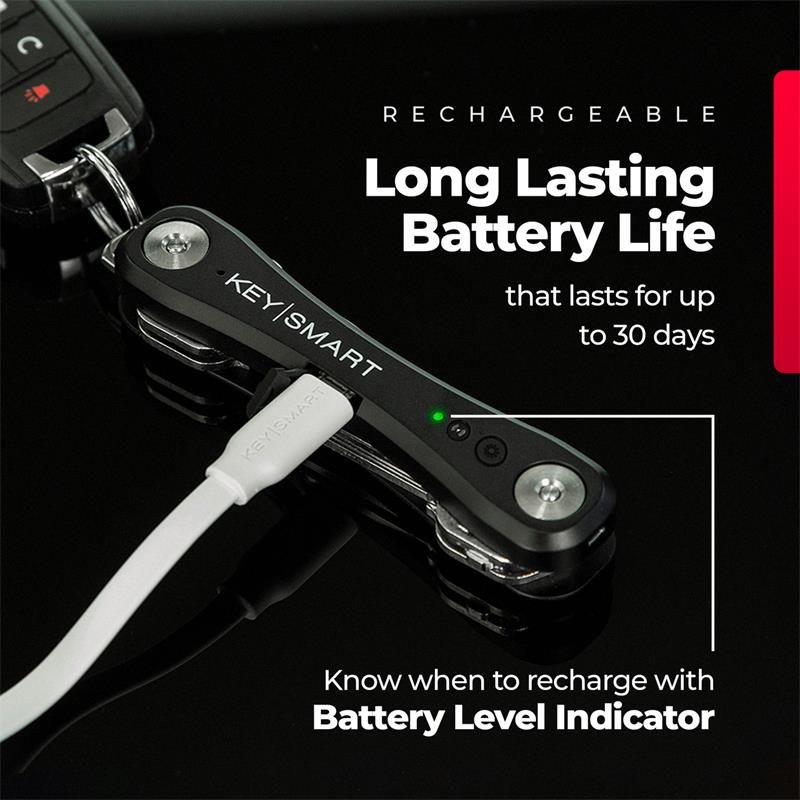 KeySmart iPro s Apple Find My - organizér kľúčov - černý KeySmart iPro s Apple Find My - organizér kľúčov - černý