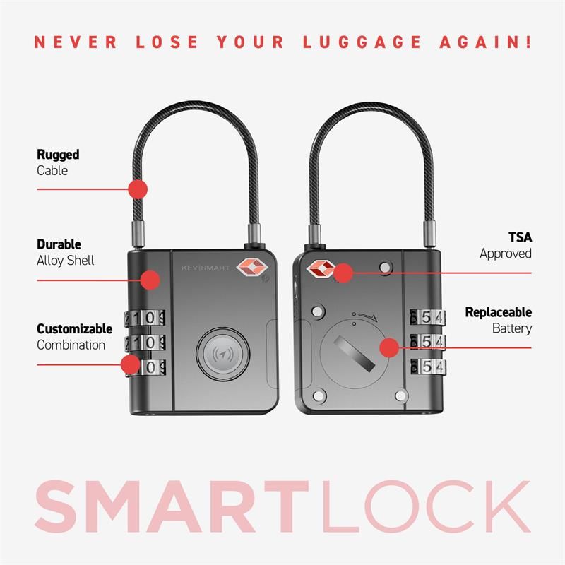 KeySmart SmartLock zámok KeySmart SmartLock zámok