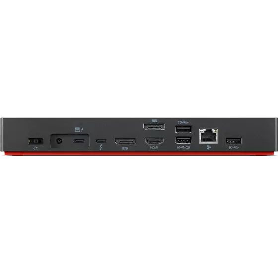Lenovo Thunderbolt 4 Dock 135W(2xDP, Thunderbolt, HDMI,RJ45,4xUSB,1xUSB-C,adapter) max. 4 LCD Lenovo Thunderbolt 4 Dock 135W(2xDP, Thunderbolt, HDMI,RJ45,4xUSB,1xUSB-C,adapter) max. 4 LCD