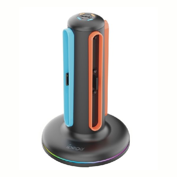 Nabíjacia stanca iPega SW2052 pre Nintendo Switch 2 Joy-con s RGB, černá Nabíjacia stanca iPega SW2052 pre Nintendo Switch 2 Joy-con s RGB, černá