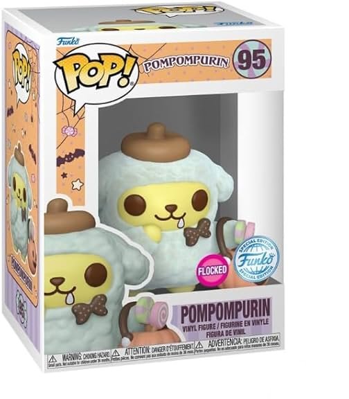 POP! Pompompurin (Hello Kitty) Special Edition (Flocked) POP! Pompompurin (Hello Kitty) Special Edition (Flocked)