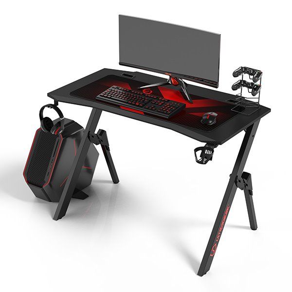 ULTRADESK herní stůl ACTION V2, 110x59 cm, 75 cm, s XXL podložkou pod myš, držák sluchátek aj nápojů ULTRADESK herní stůl ACTION V2, 110x59 cm, 75 cm, s XXL podložkou pod myš, držák sluchátek aj nápojů
