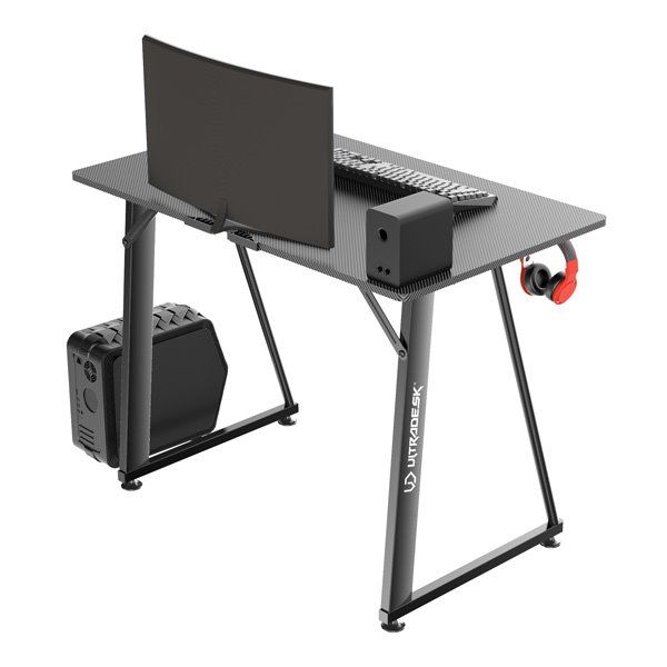 ULTRADESK herní stůl ENTER V2, 100x60 cm, 75 cm, s držiakom na slúchadlá a pitie, kompaktná veľkosť ULTRADESK herní stůl ENTER V2, 100x60 cm, 75 cm, s držiakom na slúchadlá a pitie, kompaktná veľkosť
