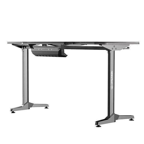 ULTRADESK herní stůl FRAG - BLACK, 140x66 cm, 76 cm, s XXL podložkou pod myš, s ultradesk BEAM, držák sluchátek ULTRADESK herní stůl FRAG - BLACK, 140x66 cm, 76 cm, s XXL podložkou pod myš, s ultradesk BEAM, držák sluchátek