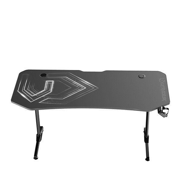 ULTRADESK herní stůl FRAG XXL BLACK, 160 x 75 cm, 75 cm, držák nápojů a sluchátek, stojan BEAM, s celoplošnou XXL pod ULTRADESK herní stůl FRAG XXL BLACK, 160 x 75 cm, 75 cm, držák nápojů a sluchátek, stojan BEAM, s celoplošnou XXL pod