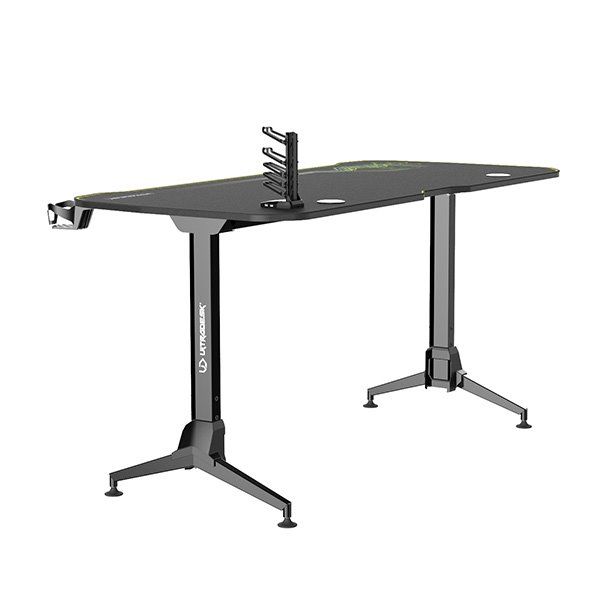 ULTRADESK herní stůl GRAND YELLOW-GREEN, 160x75 cm, 70-80 cm, 3 úrovne výšky, s XXL podložkou pod myš, držák sluchátek ULTRADESK herní stůl GRAND YELLOW-GREEN, 160x75 cm, 70-80 cm, 3 úrovne výšky, s XXL podložkou pod myš, držák sluchátek